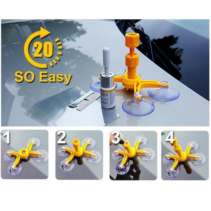 Glass Crack Repair Kit