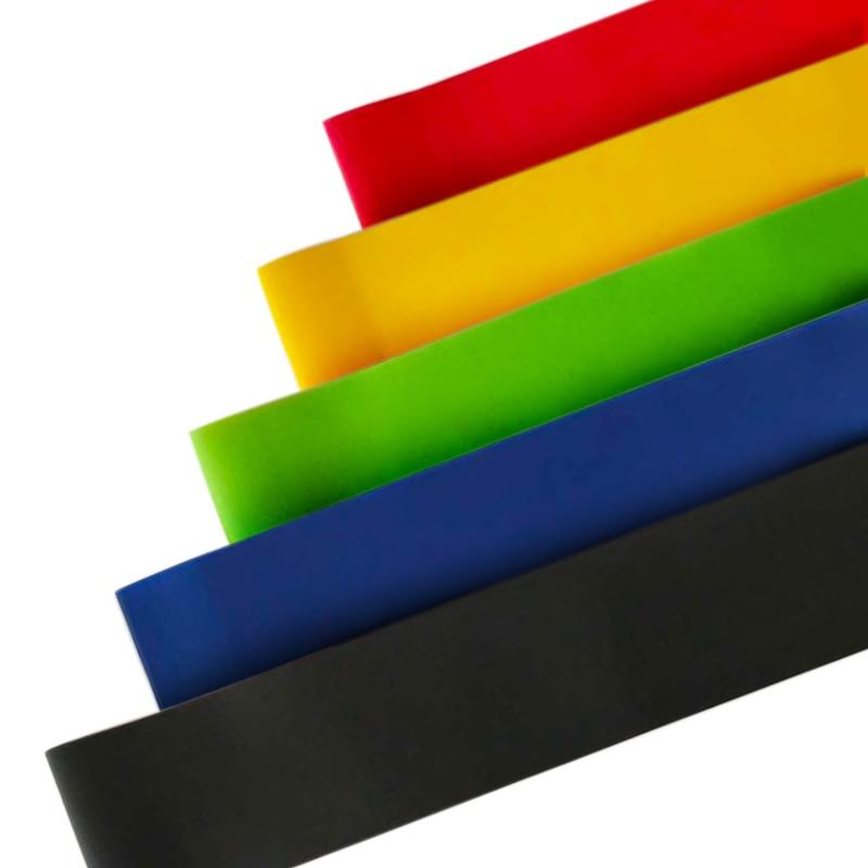 5 Pcs Resistance Band For Home and Gym Workout Loop Bands Elastic Rubber Bands Set