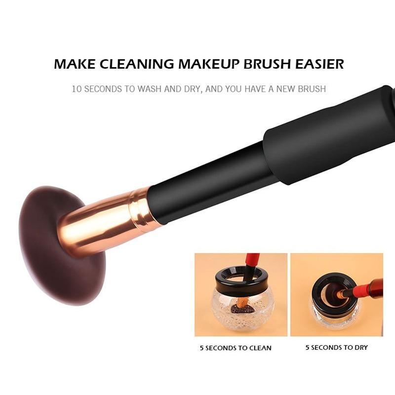Electric Makeup Brush Washer Cleaner & Dryer Kit
