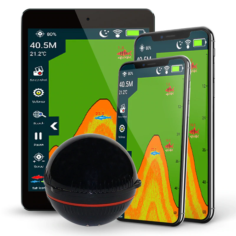Wireless Fish Finder for IOS and Android