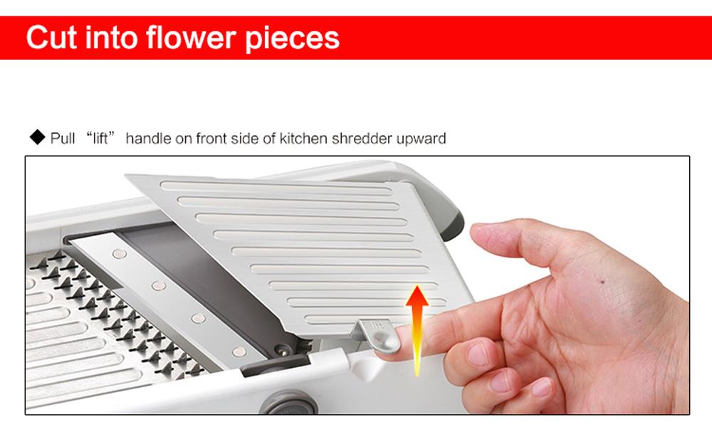 Multi-Function Vegetables Cutter & Slicer - 18 Types (All in One)