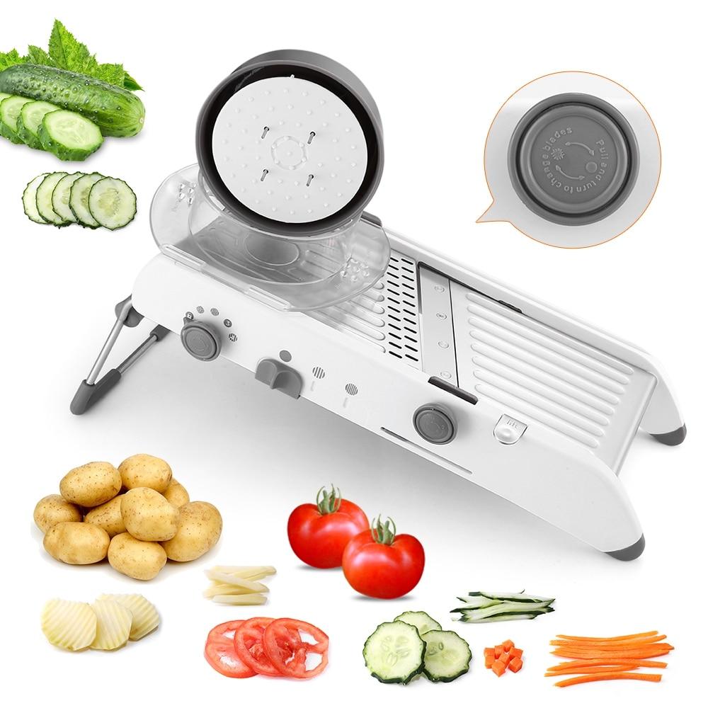 Multi-Function Vegetables Cutter & Slicer - 18 Types (All in One)