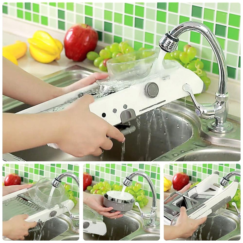 Multi-Function Vegetables Cutter & Slicer - 18 Types (All in One)