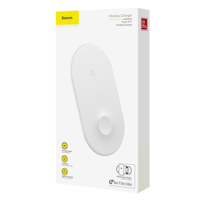 Baseus 2 in 1 Qi Wireless Charger