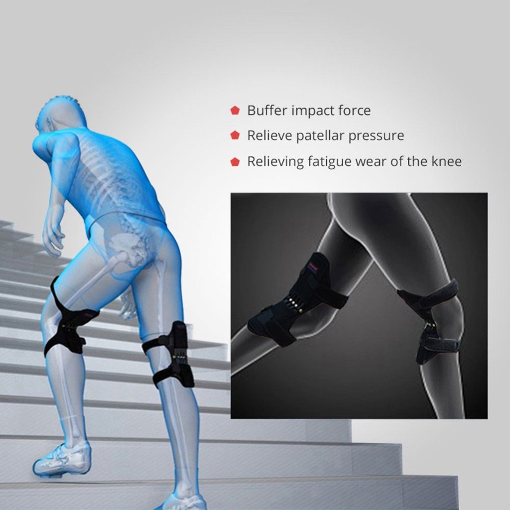 Power Knee Joint Stabilizer Pads Breathable (1 Pair)