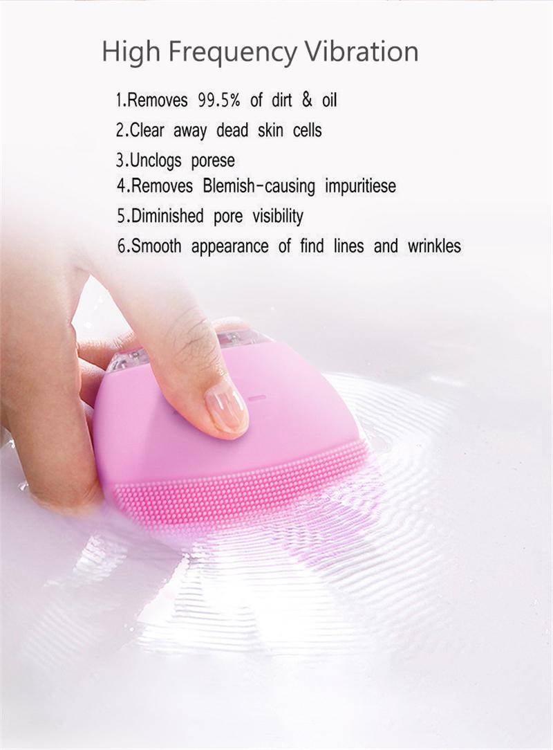 Acne Removal Electric Facial Cleansing Brush Skin Massager Facial Care USB Water Cycle Acne Nose Deep Cleaner Pimple Vacuum Suction Face Scrubber