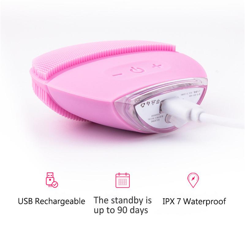 Acne Removal Electric Facial Cleansing Brush Skin Massager