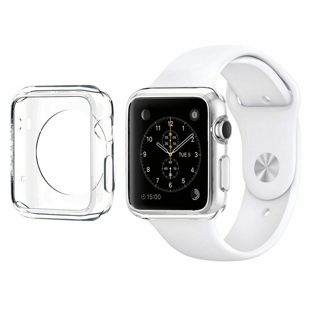 For Apple Watch Full Screen Protector TPU iWatch Case 6 SE 5 4 3 2 1 38mm - 44mm